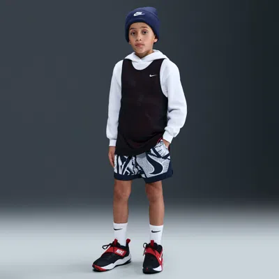 Nike Court Big Kids' Dri-fit Basketball Shorts In Black