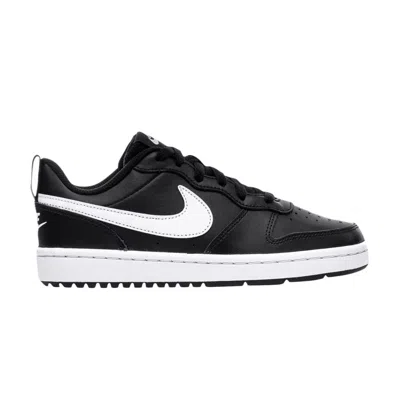 Pre-owned Nike Court Borough Low 2 Gs 'black White' | Kid's Size 5