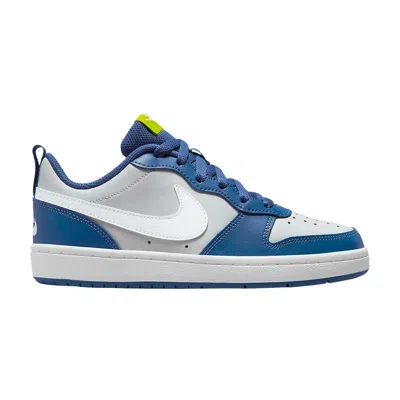 Pre-owned Nike Court Borough Low 2 Gs 'grey Fog Mystic Navy' | Kid's Size 4