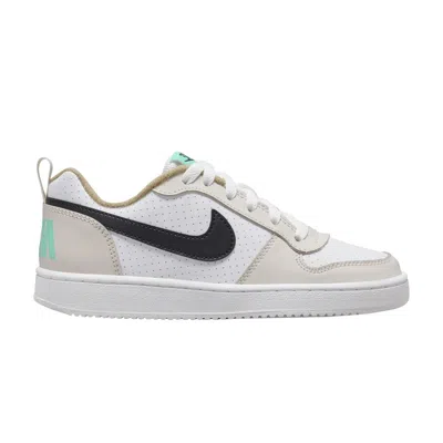 Pre-owned Nike Court Borough Low 2 Gs 'mocha Mint' | Cream | Kid's Size 4