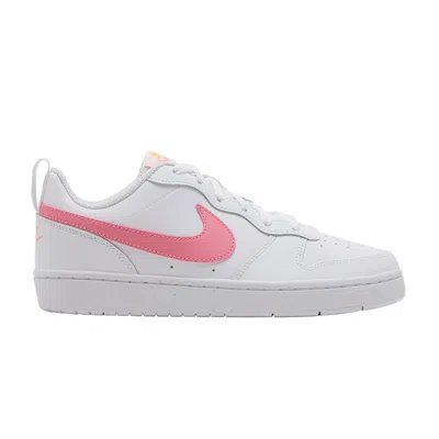 Pre-owned Nike Court Borough Low 2 Gs 'white Coral Chalk' | Kid's Size 4.5