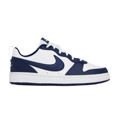 Pre-owned Nike Court Borough Low 2 Gs 'white Signal Blue' | Kid's Size 4.5