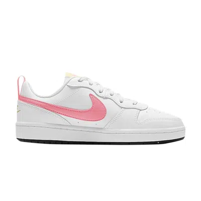 Pre-owned Nike Court Borough Low 2 Gs 'white Sunset Pulse' | Kid's Size 4