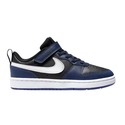 Pre-owned Nike Court Borough Low 2 Ps 'midnight Navy' | Blue | Kid's Size 12.5