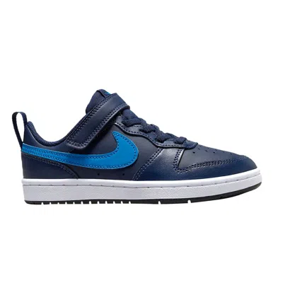 Pre-owned Nike Court Borough Low 2 Ps 'midnight Navy Imperial Blue' | Kid's Size 11