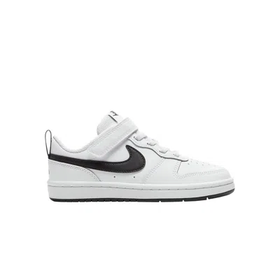 Pre-owned Nike Court Borough Low 2 Ps 'white Black' | Kid's Size 3