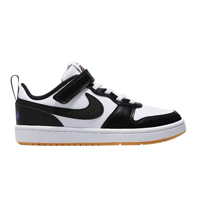 Pre-owned Nike Court Borough Low 2 Se Bp 'white Kumquat Black' | Kid's Size 10.5