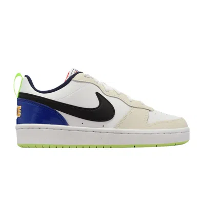 Pre-owned Nike Court Borough Low 2 Se Gs 'player One' | White | Kid's Size 4