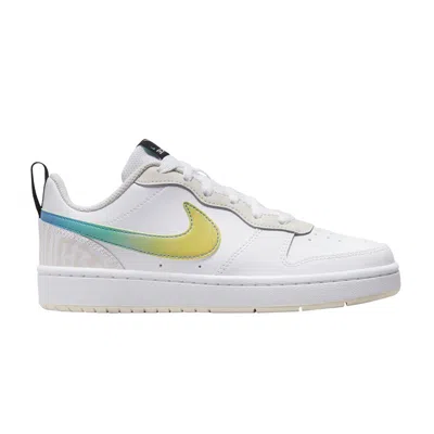 Pre-owned Nike Court Borough Low 2 Se Gs 'unlock Your Space' | White | Kid's Size 3.5