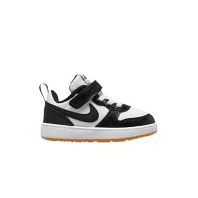 Pre-owned Nike Court Borough Low 2 Se Td 'white Kumquat Black' | Infant Size 2