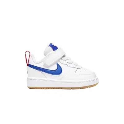 Pre-owned Nike Court Borough Low 2 Se Td 'white Pacific Blue' | Infant Size 2
