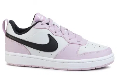 Pre-owned Nike Court Borough Low 2 Sneakers In Photon Dust/off Noir In Black