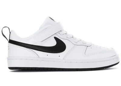 Pre-owned Nike Court Borough Low 2 Sneakers In White/black