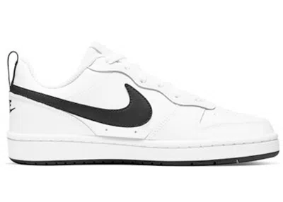 Pre-owned Nike Court Borough Low 2 Sneakers In White/black