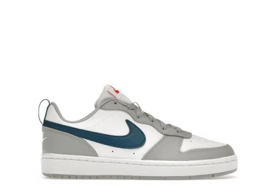 Pre-owned Nike Court Borough Low 2 Sneakers In White/marina/light Smoke Grey In Multi