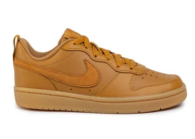 Pre-owned Nike Court Borough Low 2 Sneakers Ingum In Wheat/wheat Gum/light Brown