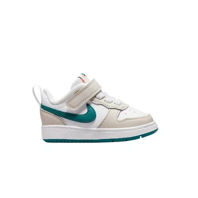 Pre-owned Nike Court Borough Low 2 Td 'phantom' | Cream | Infant Size 8