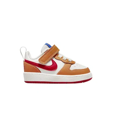 Pre-owned Nike Court Borough Low 2 Td 'sail Hot Curry' | Cream | Infant Size 7