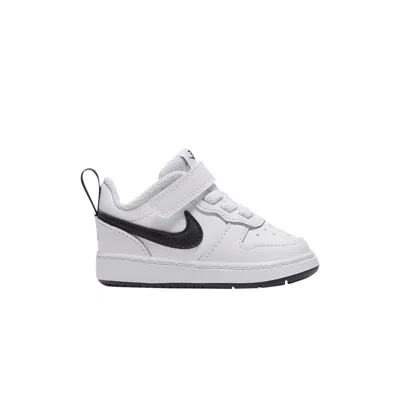 Pre-owned Nike Court Borough Low 2 Td 'white Black' | Infant Size 6