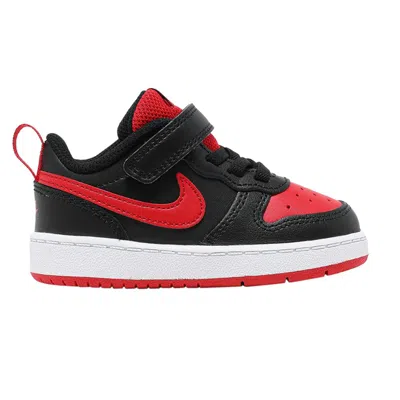 Pre-owned Nike Court Borough Low 2 Tdv 'bred' | Infant Size 2