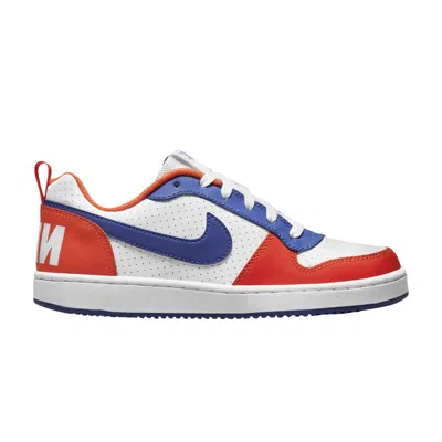 Pre-owned Nike Court Borough Low Bg 'team Orange Hyper Royal' | Kid's Size 6