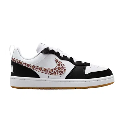 Pre-owned Nike Court Borough Low Gs 'black White' | Kid's Size 5.5