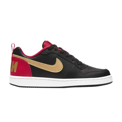 Pre-owned Nike Court Borough Low Gs 'chinese New Year' | Black | Kid's Size 5