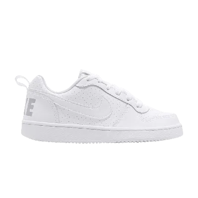 Pre-owned Nike Court Borough Low Gs 'white'