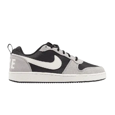 Pre-owned Nike Court Borough Low Premium 'black Grey Sail'