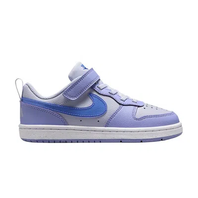 Pre-owned Nike Court Borough Low Ps 'light Thistle' | Blue | Kid's Size 13.5