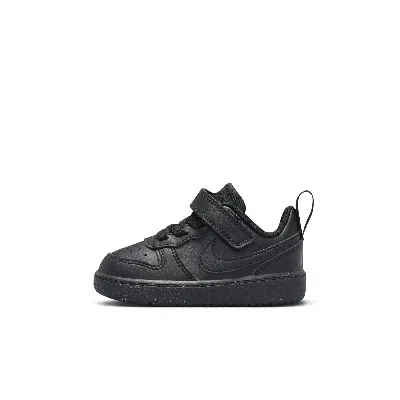 Nike Court Borough Low Recraft Baby/toddler Shoes In Black