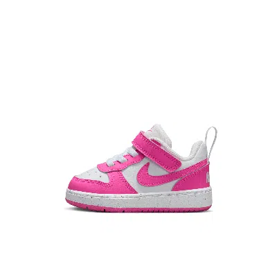 Nike Court Borough Low Recraft Baby/toddler Shoes In White