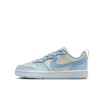 Nike Babies' Court Borough Low Recraft Big Kids' Shoes In Blue