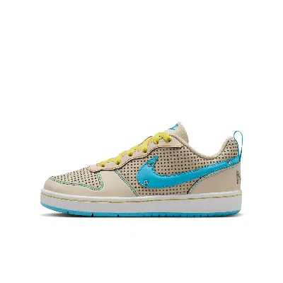 Nike Babies' Court Borough Low Recraft Big Kids' Shoes In Brown