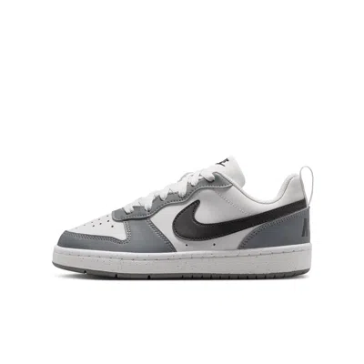 Nike Babies' Court Borough Low Recraft Big Kids' Shoes In Gray