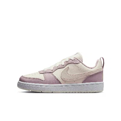 Nike Court Borough Low Recraft Big Kids' Shoes In White