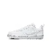 Nike Babies' Court Borough Low Recraft Big Kids' Shoes In White