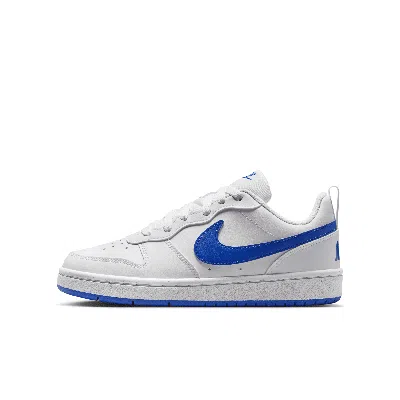 Nike Court Borough Low Recraft Big Kids' Shoes In White