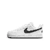 Nike Babies' Court Borough Low Recraft Big Kids' Shoes In White