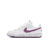 Nike Court Borough Low Recraft Big Kids' Shoes In White