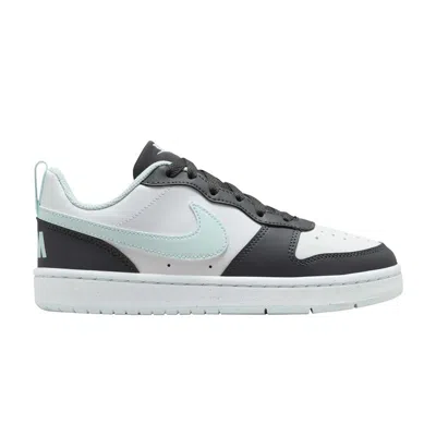Pre-owned Nike Court Borough Low Recraft Gs 'anthracite Glacier Blue' | Black | Kid's Size 6.5