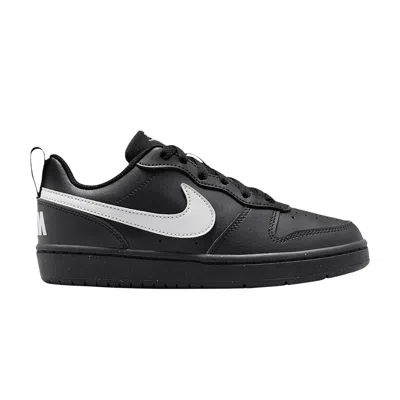 Pre-owned Nike Court Borough Low Recraft Gs 'black Grey Fog' | Kid's Size 6