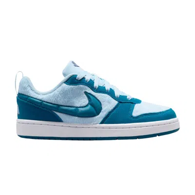 Pre-owned Nike Court Borough Low Recraft Gs 'celestine Blue Green Abyss' | Kid's Size 6.5