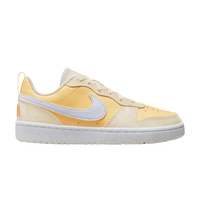 Pre-owned Nike Court Borough Low Recraft Gs 'pale Ivory Melon Tint' | Cream | Kid's Size 7