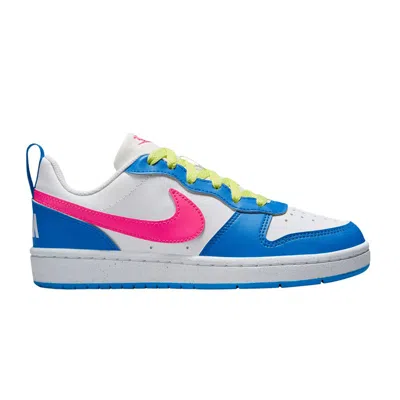 Pre-owned Nike Court Borough Low Recraft Gs 'photo Blue Hyper Pink' | Kid's Size 6
