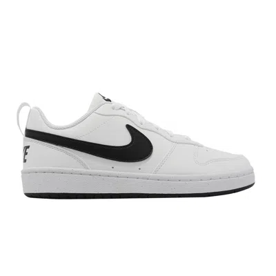 Pre-owned Nike Court Borough Low Recraft Gs 'white Black' | Kid's Size 4.5