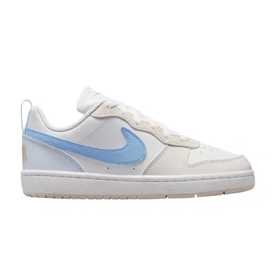 Pre-owned Nike Court Borough Low Recraft Gs 'white Psychic Blue' | Kid's Size 5.5