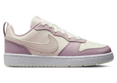 Pre-owned Nike Court Borough Low Recraft Light Orewood Brown Sneakers In Sail/particle Rose/white In Multi