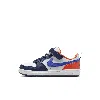 Nike Babies' Court Borough Low Recraft Little Kids' Shoes In Blue
