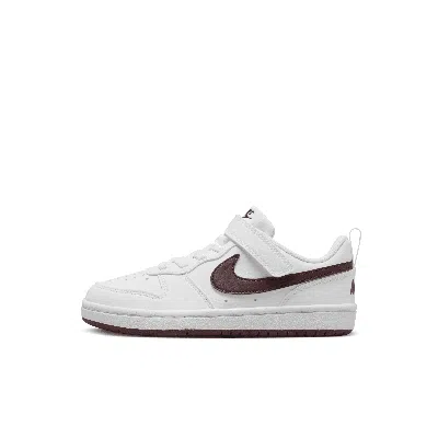 Nike Court Borough Low Recraft Little Kids' Shoes In White